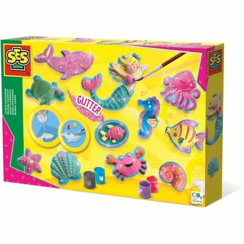 SES Creative|Pasta para modelar SES Creative Conjunto para moldar Oceano SES Creative|Pasta para modelar SES Creative Conjunto para moldar Oceano