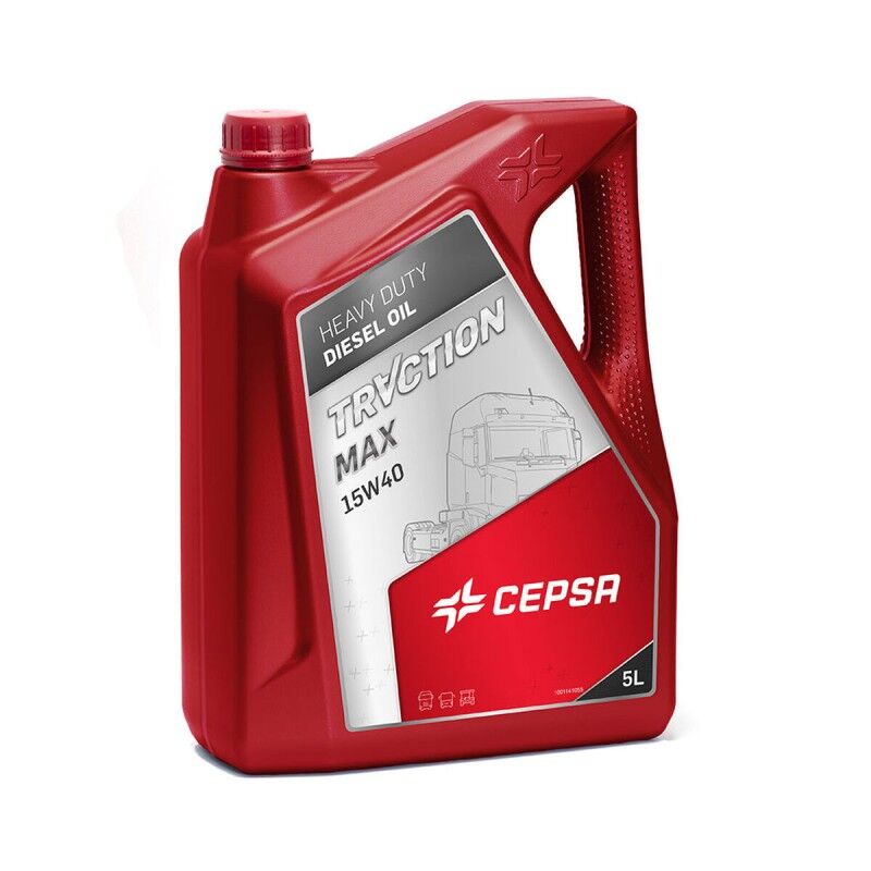 Cepsa|Óleo Lubrificante para Motores Cepsa Traction Max 5 L Cepsa|Óleo Lubrificante para Motores Cepsa Traction Max 5 L
