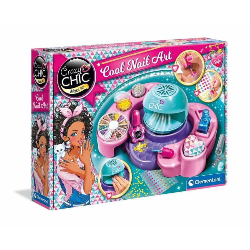 Clementoni|Set de manicure Clementoni Cool Nails Art Multicolor Clementoni|Set de manicure Clementoni Cool Nails Art Multicolor