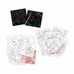 SES Creative|Desenhos para pintar SES Creative Activity Colouring Book Conjunto de etiquetas Caderno 3 em 1
