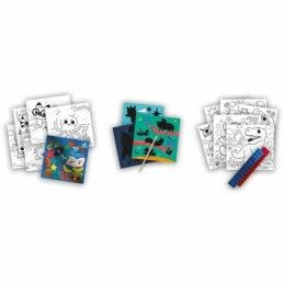 SES Creative|Desenhos para pintar SES Creative Activity Colouring Book 3 em 1 Caderno
