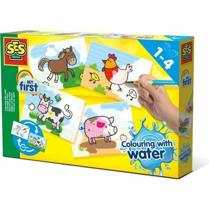 SES Creative|Desenhos para pintar SES Creative Colouring with Water SES Creative|Desenhos para pintar SES Creative Colouring with Water
