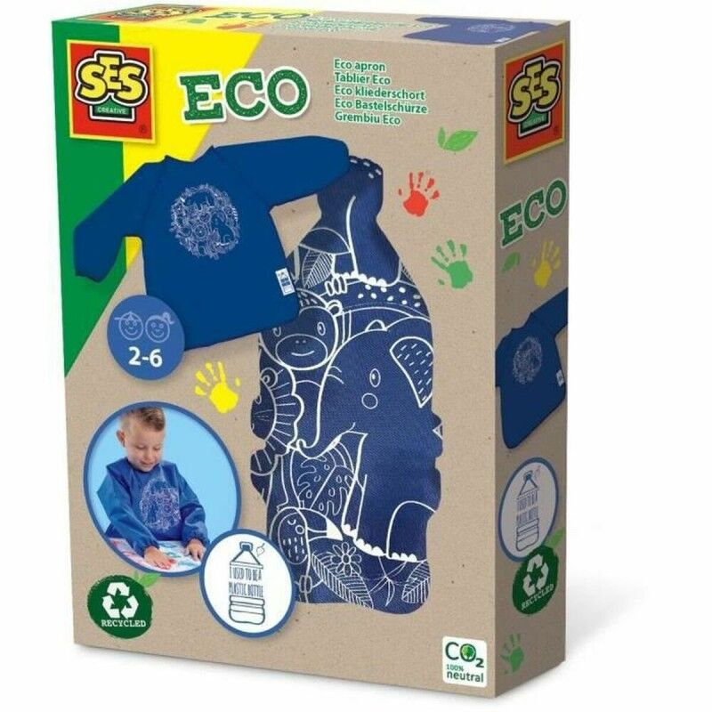 SES Creative|Avental para Colorir SES Creative Eco Apron - 100% Recycled Personalizado SES Creative|Avental para Colorir SES Creative Eco Apron - 100% Recycled Personalizado