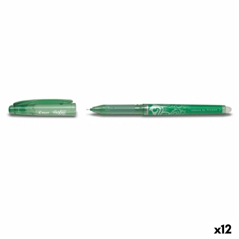 Pilot|Esferográfica de tinta líquida Pilot Friction Verde (12 Unidades) Pilot|Esferográfica de tinta líquida Pilot Friction Verde (12 Unidades)