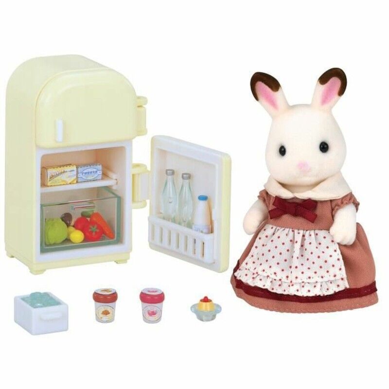 Sylvanian Families|Figuras de Ação Sylvanian Families Mom Rabbit Chocolate / Refrigerator Sylvanian Families|Figuras de Ação Sylvanian Families Mom Rabbit Chocolate / Refrigerator