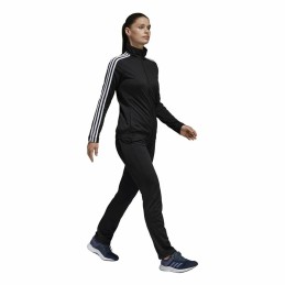 Fato de Treino de Mulher Adidas Three Stripes Preto