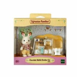 Sylvanian Families|Figuras de Ação Sylvanian Families Chocolate Rabbit and Toilet Set