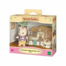 Sylvanian Families|Figuras de Ação Sylvanian Families Chocolate Rabbit and Toilet Set