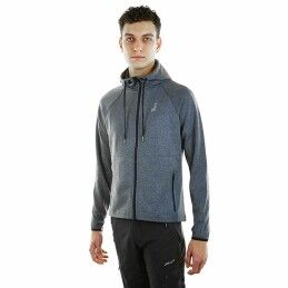 Calvin Klein|Casaco de Desporto para Mulher Calvin Klein Full Zip Cinzento escuro