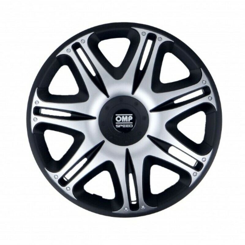 OMP|Tapacubos OMP Ghost Speed Preto Prateado 15" (4 uds) OMP|Tapacubos OMP Ghost Speed Preto Prateado 15" (4 uds)