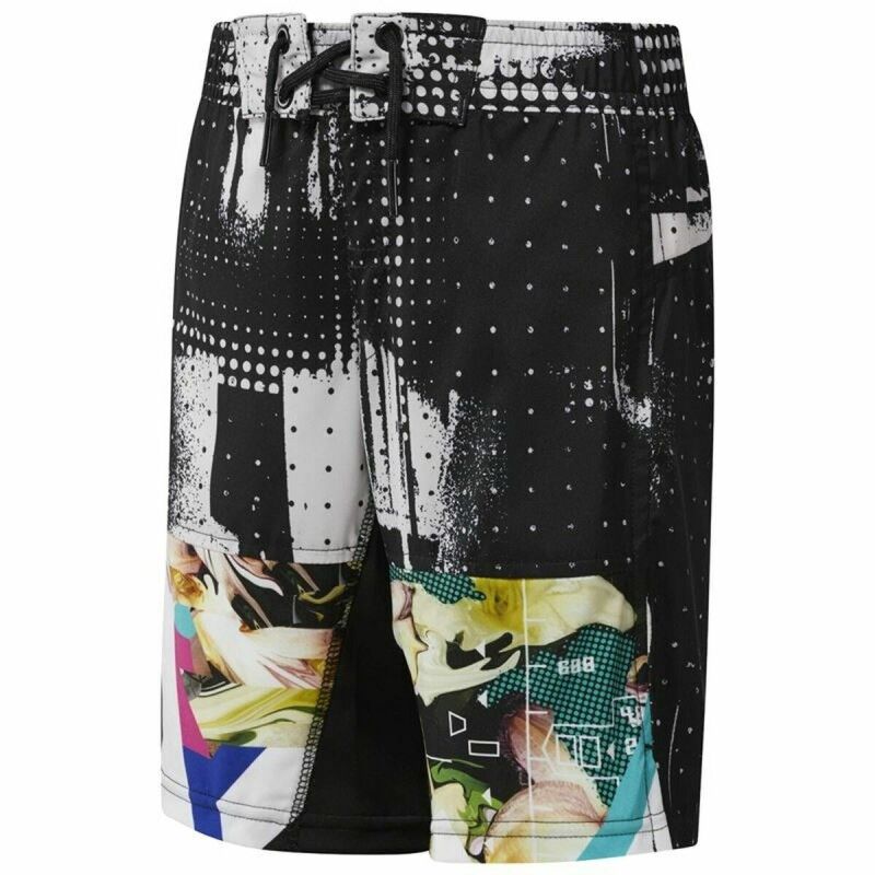 Reebok|Calção de Banho Homem Reebok Performance Sport Preto Reebok|Calção de Banho Homem Reebok Performance Sport Preto