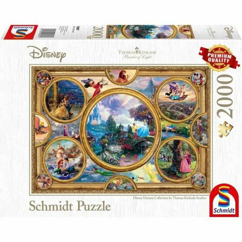 Schmidt Spiele|Puzzle Schmidt Spiele Disney Dreams Collection 2000 Peças