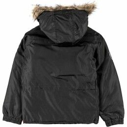 Go & Win|Parka Unisexo Go & Win Noreg Preto Infantil