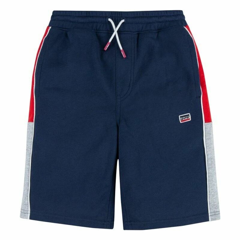 Levi's|Calções de Desporto Infantis Levi's Kids Azul escuro Levi's|Calções de Desporto Infantis Levi's Kids Azul escuro
