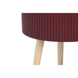 DKD Home Decor|Mesa de apoio DKD Home Decor 38,5 x 38,5 x 49 cm Castanho Grená Madeira MDF