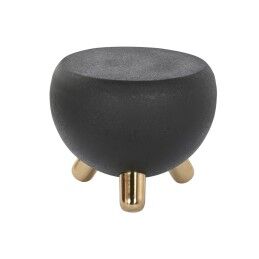 DKD Home Decor|Mesa de apoio DKD Home Decor Pele Ferro Lacado (40 x 40 x 56 cm)