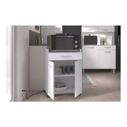 Ekipa|Carro de Cozinha Ekipa Harmony Branco 60 x 44,5 x 81 cm