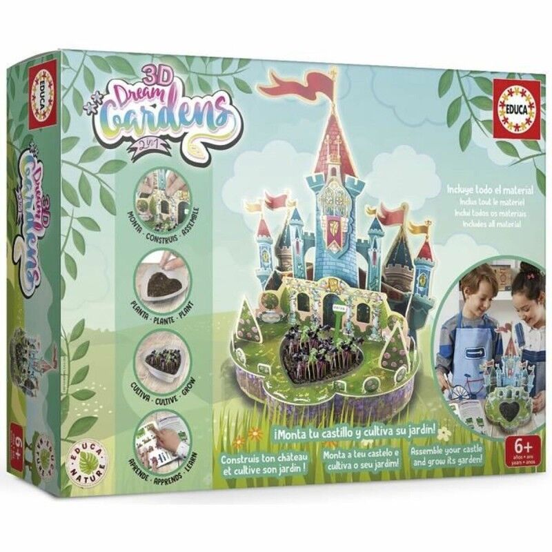 Educa|Jogo de Ciência Educa Dream Gardens 3D Educa|Jogo de Ciência Educa Dream Gardens 3D