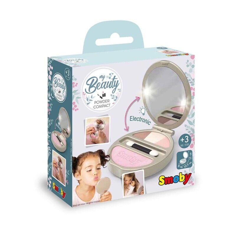 Smoby|Maquilhagem para Crianças Smoby My Beauty Powder Compact Cinzento Smoby|Maquilhagem para Crianças Smoby My Beauty Powder Compact Cinzento