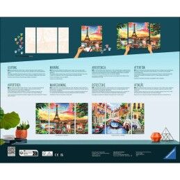 Ravensburger|Conjunto de pintura por números Ravensburger 20134 80 x 50 cm 4 Peças 1 Peça 4 Unidades