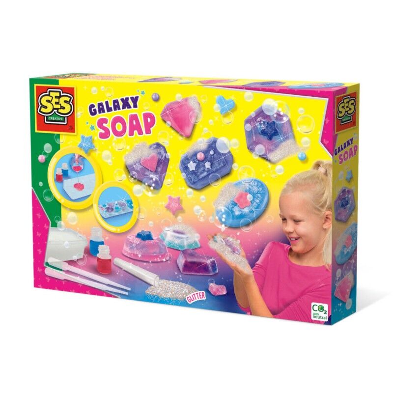 SES Creative|Jogo de Ciência SES Creative Galaxy Soap Conjunto de fabrico de sabão