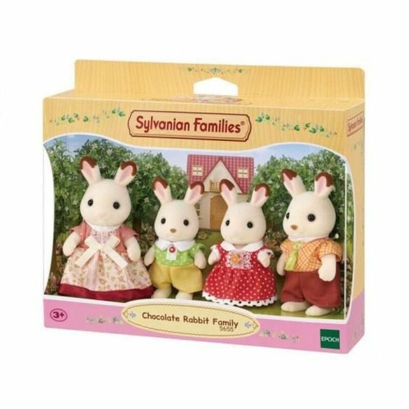 Sylvanian Families|Playset Sylvanian Families Chocolate Rabbit Family Sylvanian Families|Playset Sylvanian Families Chocolate Rabbit Family