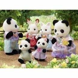 Sylvanian Families|Figuras de Ação Sylvanian Families The Panda Family