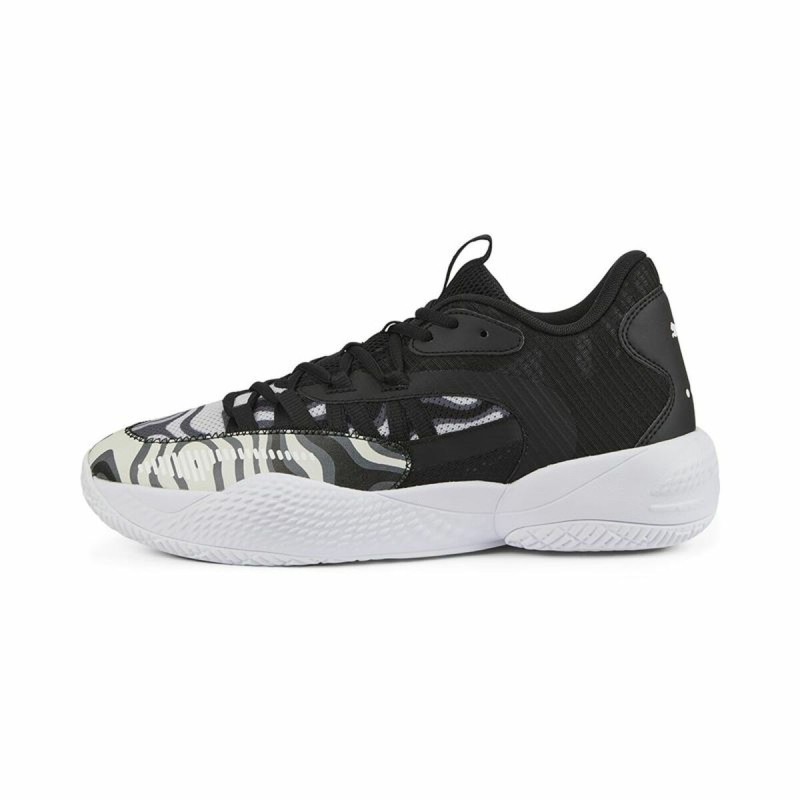 Sapatilhas de Basquetebol para Adultos Puma Court Rider 2.0 Preto Homem