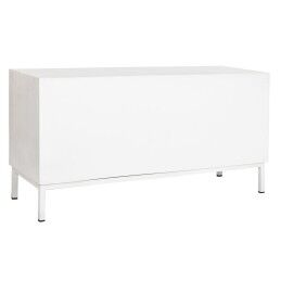 DKD Home Decor|Móvel de TV DKD Home Decor Dourado Metal Branco Madeira de mangueira 120 x 40 x 60 cm