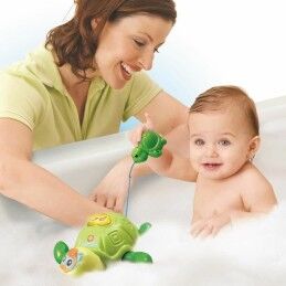 Vtech Baby|Brinquedo para o Banho Vtech Baby Mother Turtle and Baby Swimmer aquático