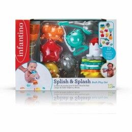 Infantino|Set de Brinquedos para o Banho Infantino Bath Set 17 Peças aquático