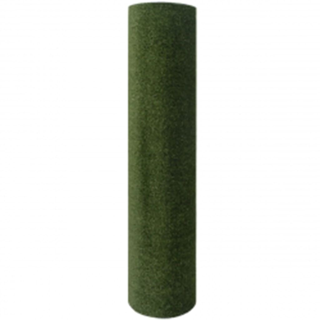 vidaXL Relva artificial 7/9 mm 0,5x5 m verde