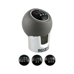 Sparco|Manípulo da Alavanca da Caixa de Velocidades Sparco Lazio Cinzento Cromado