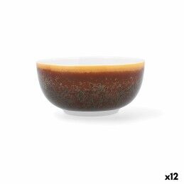 Inde|Conjunto para Aperitivos Inde Bambu Porcelana 29 x 18 x 6 cm Tacho x 2 (6 Unidades)