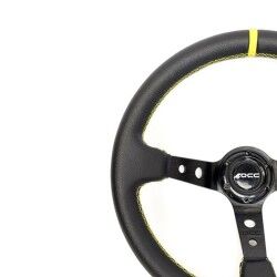 OCC Motorsport|Volante de Corrida OCC Motorsport Track Preto Pele