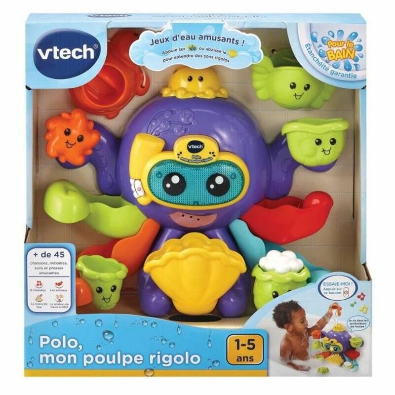 Vtech Baby|Brinquedo para o Banho Vtech Baby Polo, My Funny Octopus aquático Vtech Baby|Brinquedo para o Banho Vtech Baby Polo, My Funny Octopus aquático