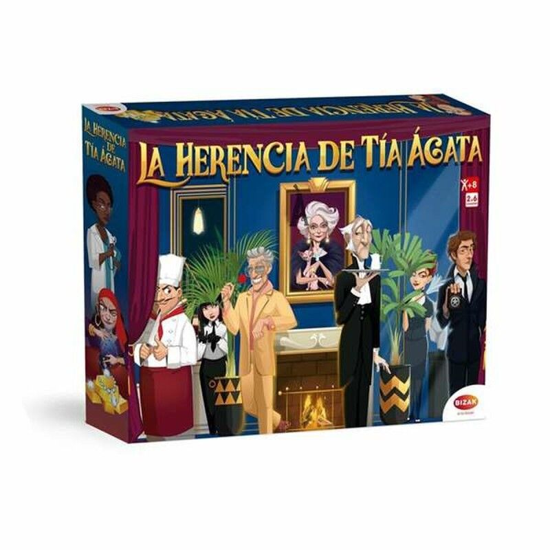 Bizak|Jogo de Mesa Bizak La Herencia de Tía Ágata (ES, EN) Bizak|Jogo de Mesa Bizak La Herencia de Tía Ágata (ES, EN)