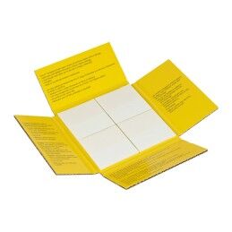 Post-it|Notas Adesivas Post-it 600-TRSPT-SIOC Transparente 12 Peças 73 x 73 mm