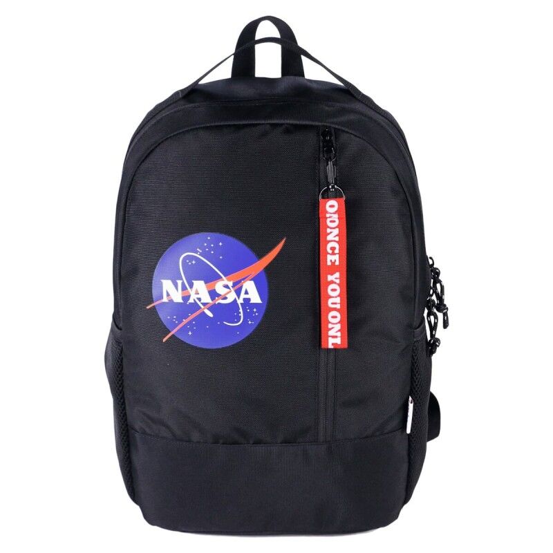 DOHE|Mochila Escolar DOHE Nasa Logo Preto 32 x 45 x 17 cm DOHE|Mochila Escolar DOHE Nasa Logo Preto 32 x 45 x 17 cm