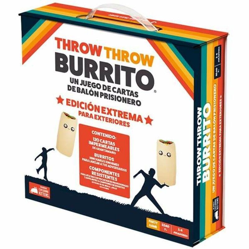 Asmodee|Jogo de Mesa Asmodee Throw Throw Burrito Edición Extrema ES