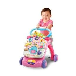 Vtech|Andarilho Vtech Super Trotteur Parlant 2 En 1 Rose Cor de Rosa