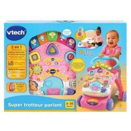 Vtech|Andarilho Vtech Super Trotteur Parlant 2 En 1 Rose Cor de Rosa