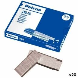 Petrus|Grampos Petrus 26/6 6 mm (20 Unidades)