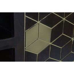 DKD Home Decor|Móvel de TV DKD Home Decor 140 x 40 x 55 cm Preto Metal Acácia