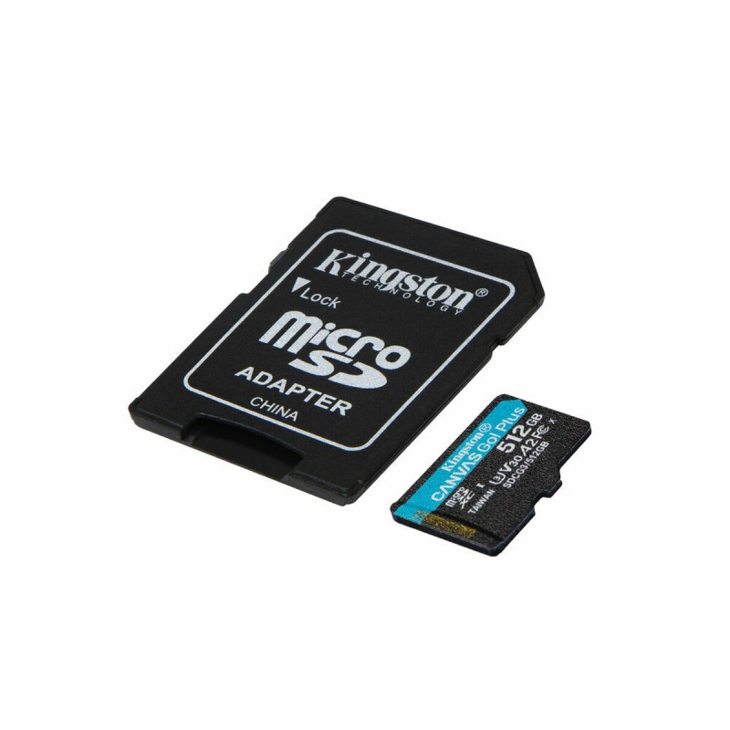 Cartão de Memória Micro SD com Adaptador Kingston SDCG3/512GB Classe 10 512 GB UHS-I