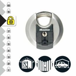 Master Lock|Cadeado com chave Master Lock M40EURT (2 Unidades)