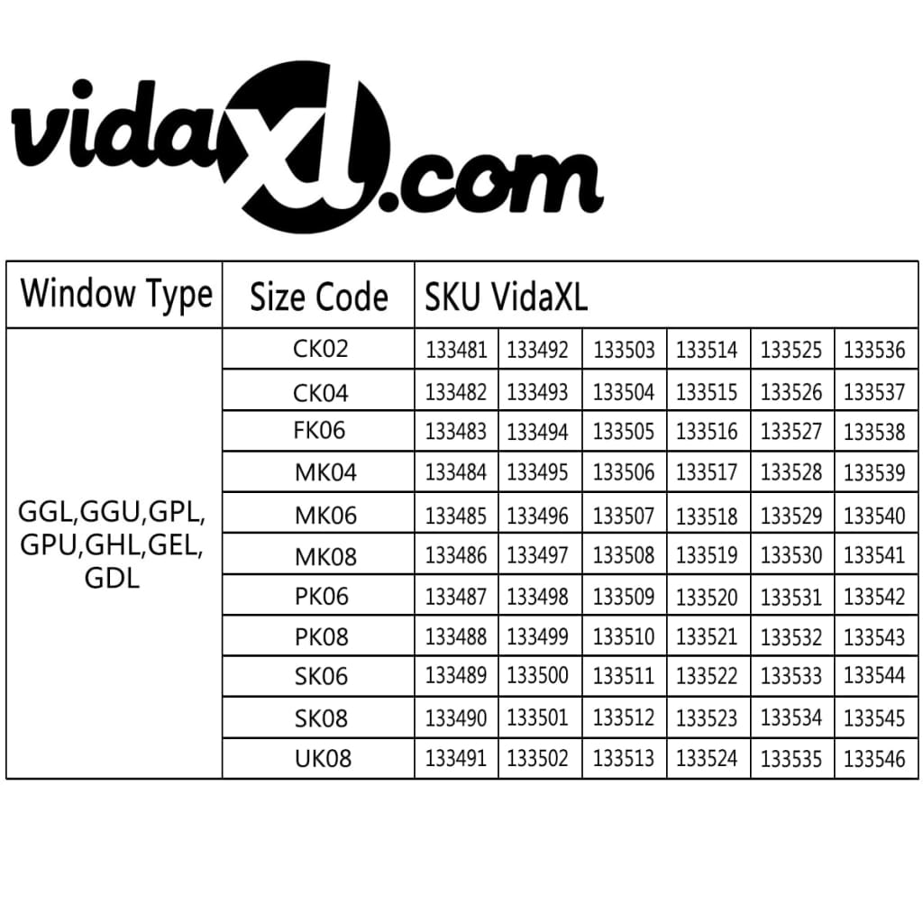 vidaXL Persiana plissada branco CK04