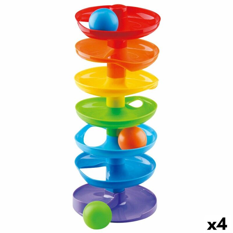 PlayGo|Espiral de Atividades PlayGo Rainbow 4 Unidades 15 x 37 x 15,5 cm PlayGo|Espiral de Atividades PlayGo Rainbow 4 Unidades 15 x 37 x 15,5 cm