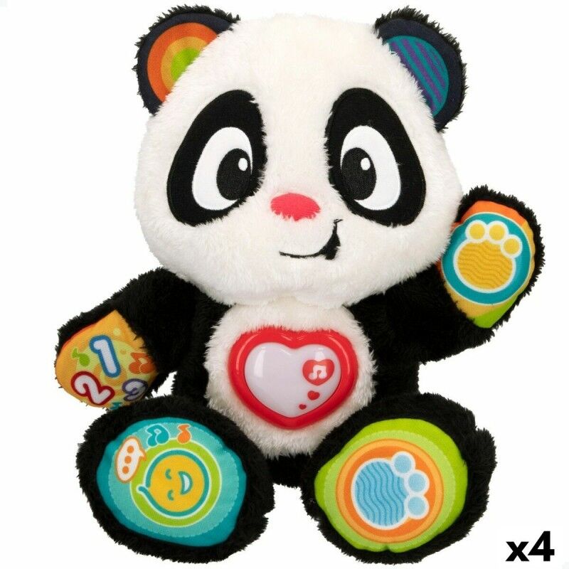 Winfun|Brinquedo de bebé Winfun Urso Panda 27 x 33 x 14 cm (4 Unidades)