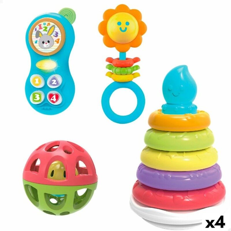 Winfun|Set de Brinquedos para Bebés Winfun 4 Unidades 13 x 20 x 13 cm Winfun|Set de Brinquedos para Bebés Winfun 4 Unidades 13 x 20 x 13 cm